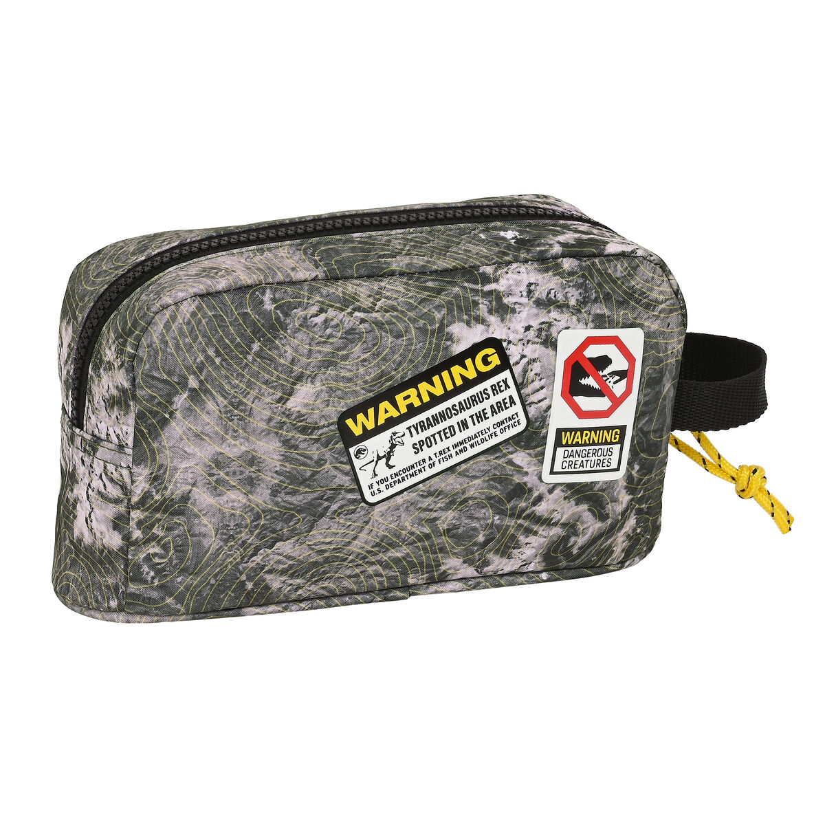 Termiskt tryck Jurassic World Warning Grå 21.5 x 12 x 6.5 cm